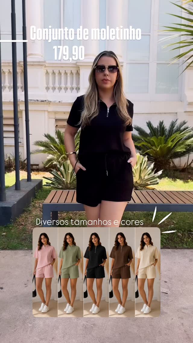 Conjunto de moletinho